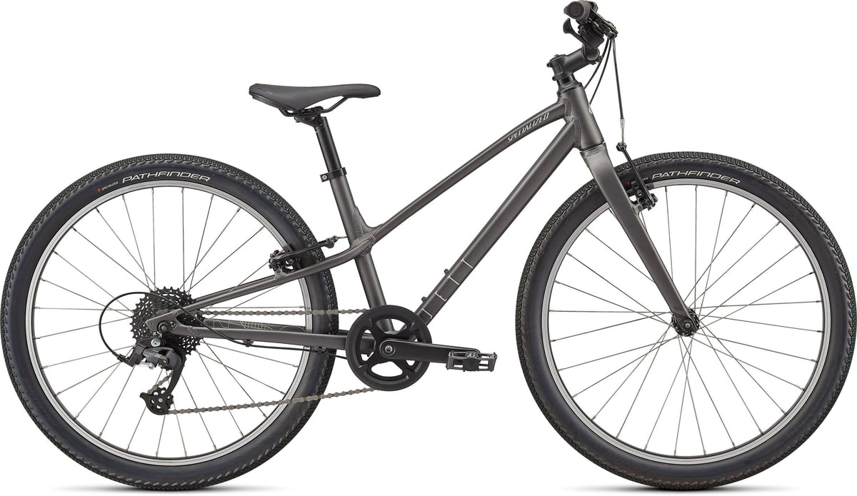 Satin Smoke Flake Silver 24 Bike Q9413