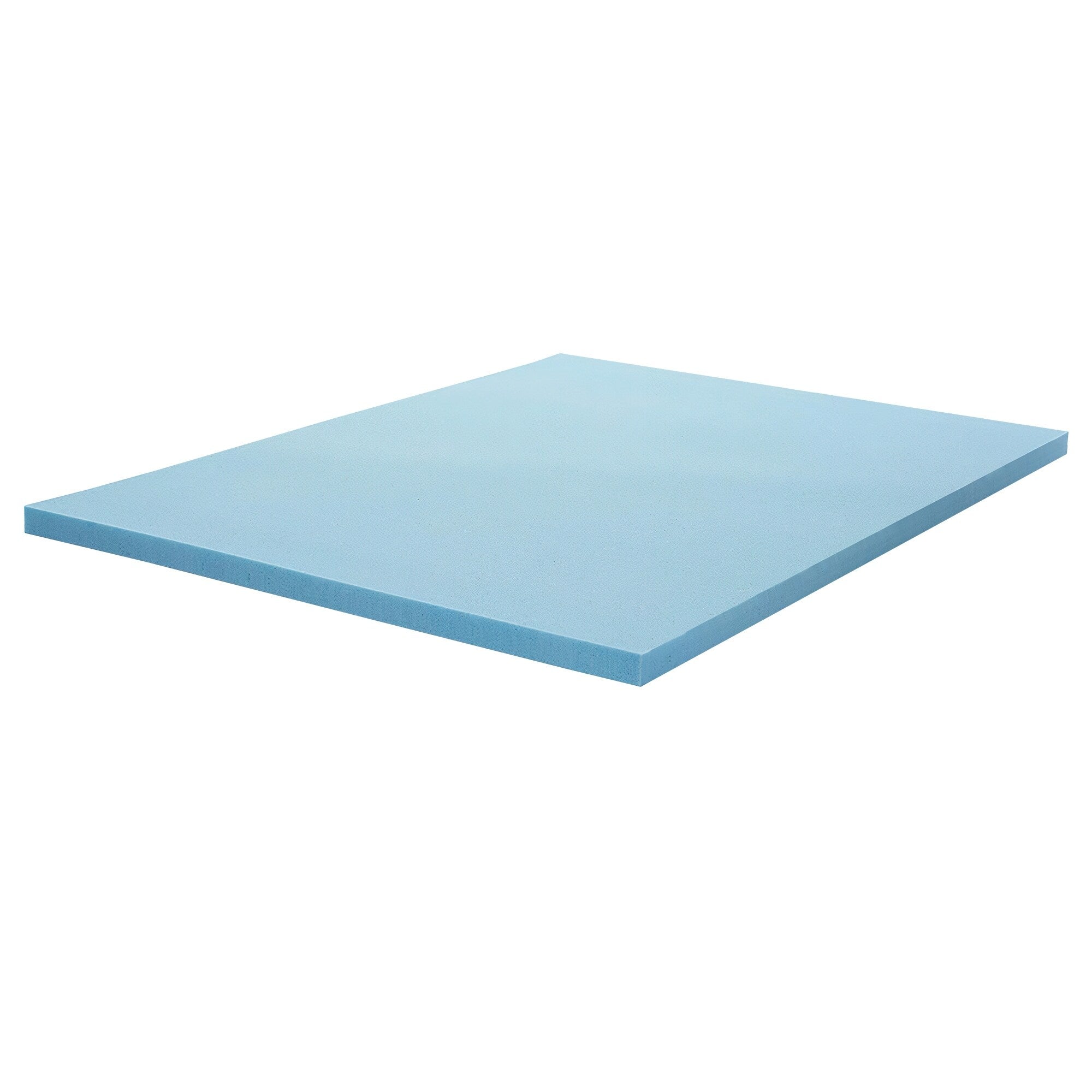 Blue Full Gel Memory Foam Mattress Topper P79582