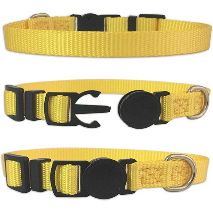 14 PCS Soft Nylon Adjustable Breakaway Safety Whelping Litter Collars L99408
