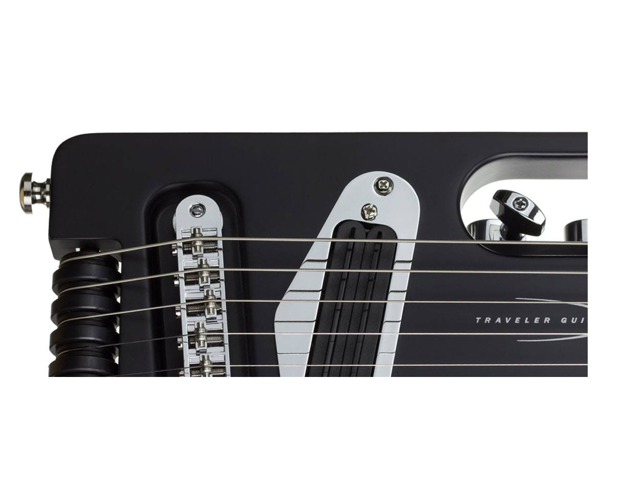 Black Ultra-Light Electric Travel Guitar S802
