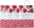 Geranium Rose Perfume Sachet 4pcs Set S622