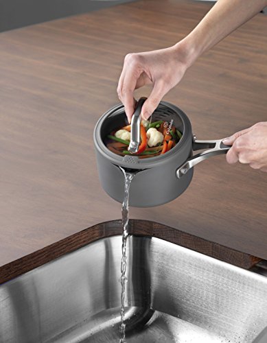 1 1/2 quart Black Nonstick Sauce Pan J434