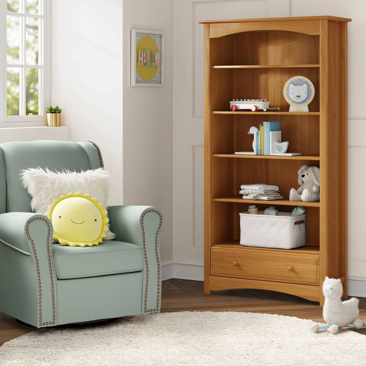 Chestnut Bookcase N43418
