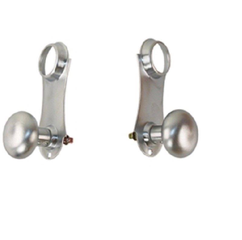 Satin Chrome Knobs Kit B4616