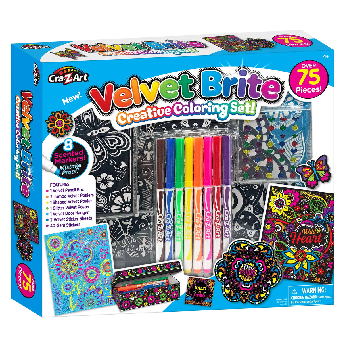 Velvet Brite Creative Coloring Set X31003
