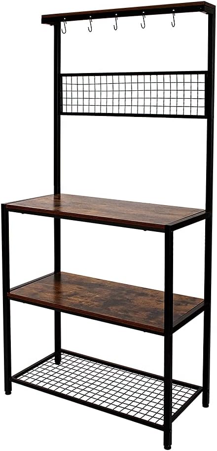 Kitchen Cart with Bottle Holder W335
