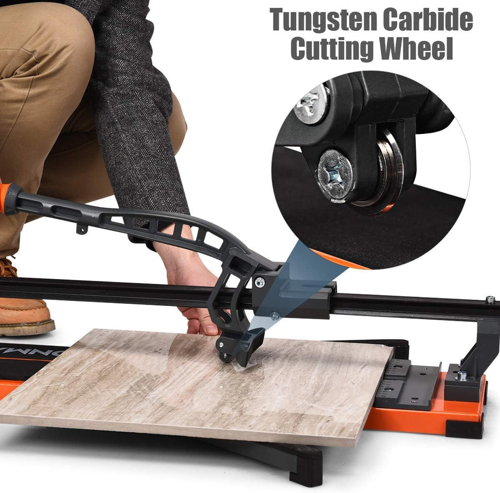 36-Inch Manual Tile Cutter with Tungsten Carbide Cutting Wheel L483790