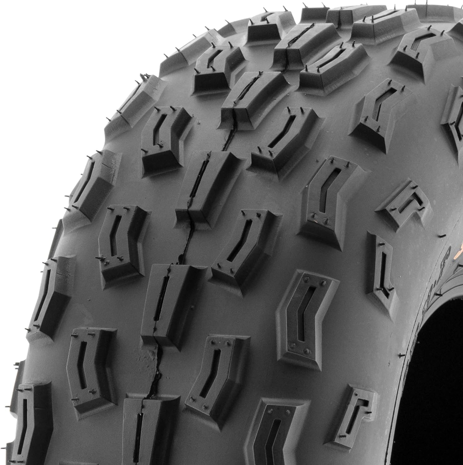 20x7-8 ATV UTV Go-Karts Tire, Knobby Tread, 6 PR, Tubeless Pack of 2 W8165