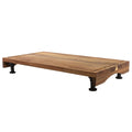 Acacia Wood Cutting Board and Dual Burner Stovetop Cover F980439