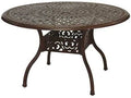 60 Cast Aluminum Round Patio Dining Table Z976