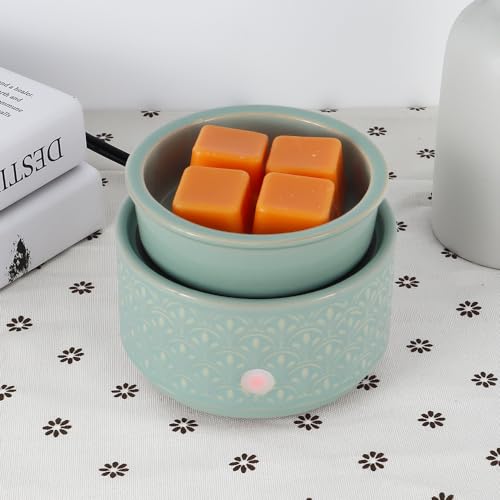 Ceramic Wax Melt Warmer (Blue) J96169
