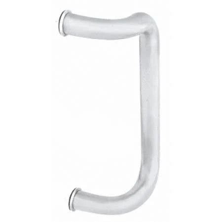 Satin Chrome 8 inch Single Offset Door Pull B58074