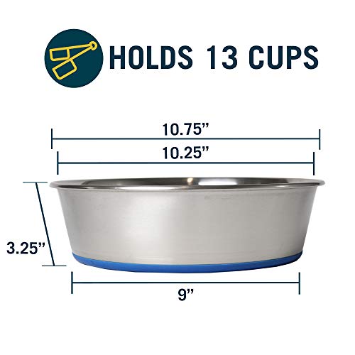 Stainless Steel Dog Bowl - 8 CUP Y687481