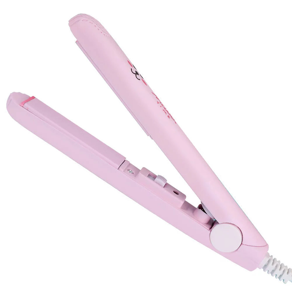 Blue Ceramic Tourmaline Mini Hair Straightener W378