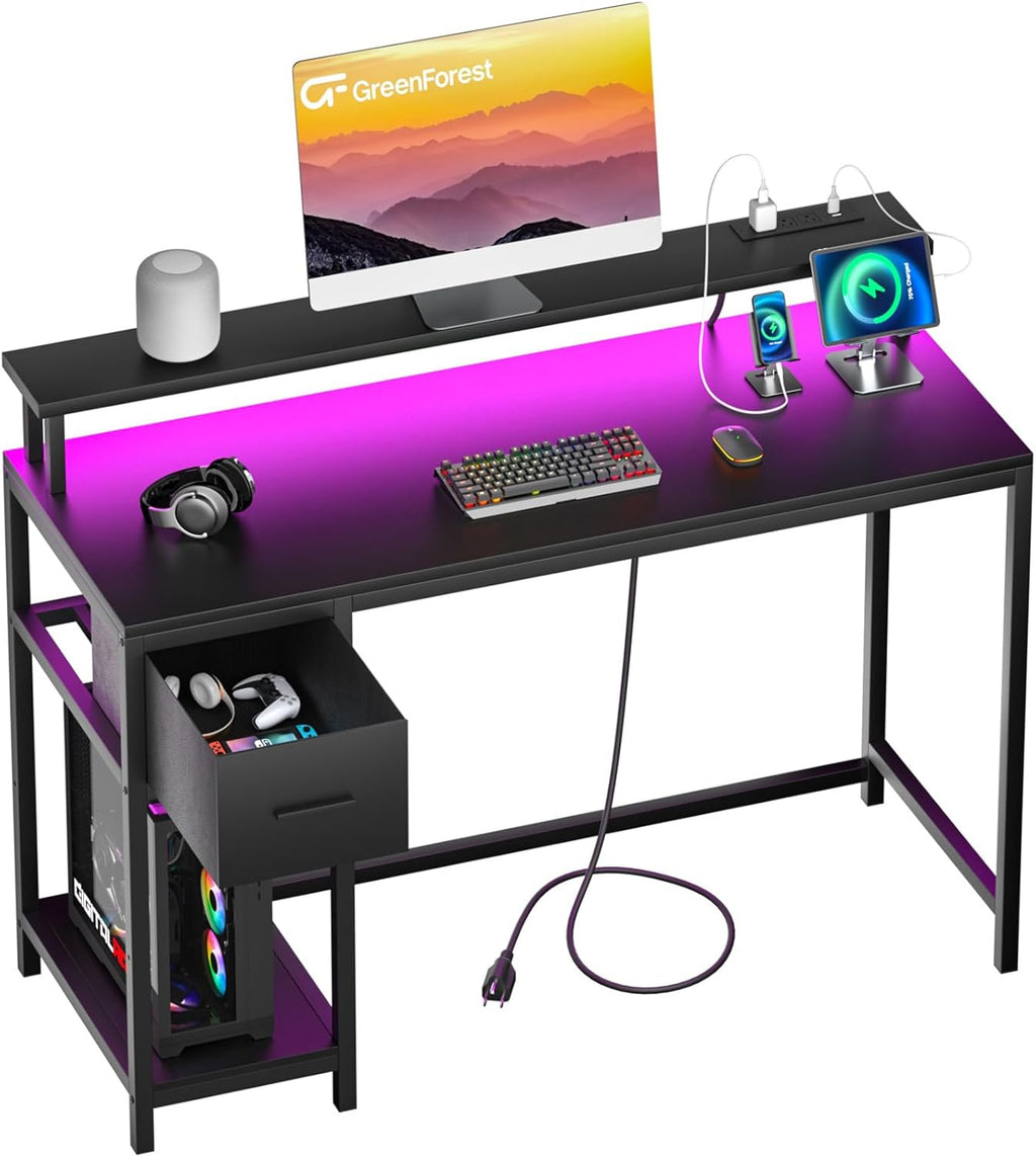 Folding Desk with Drawers I80082