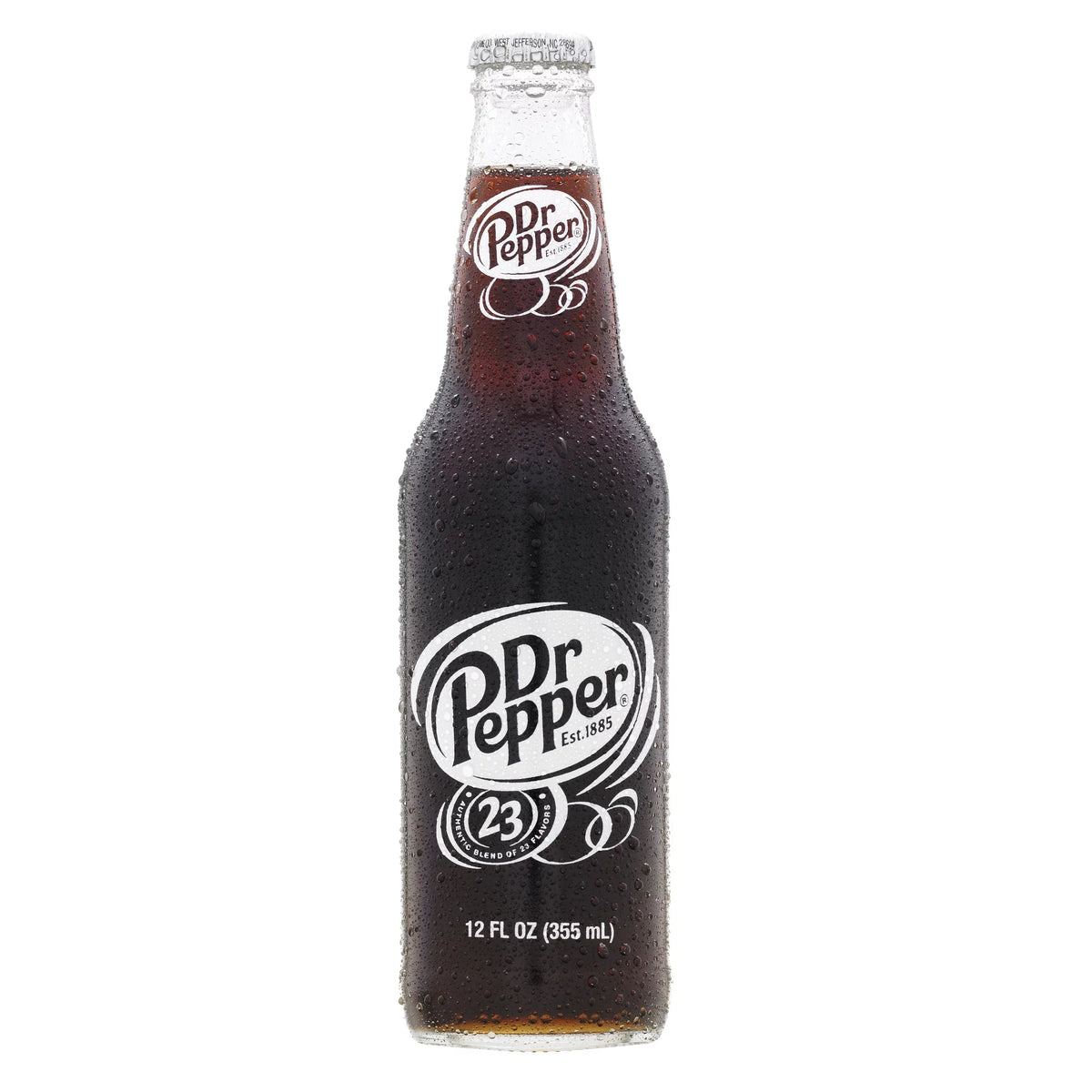 12 fl oz Glass Bottle Soda B3803