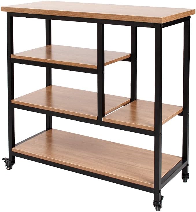 Kitchen Cart with Bottle Holder W335