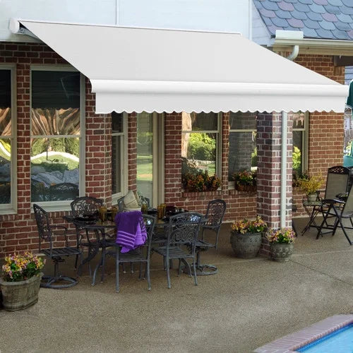 Motorized Retractable Awning with Remote Q4080
