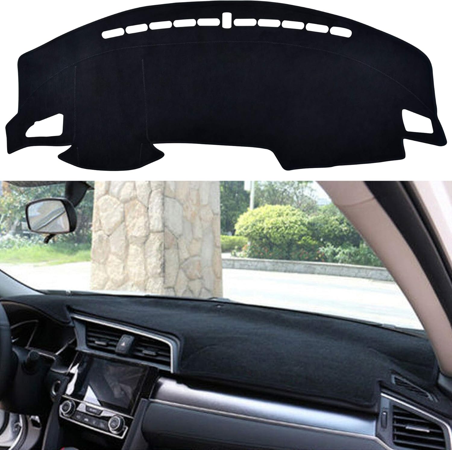 Dashboard Cover Mat Carpet for Honda CRV X21288
