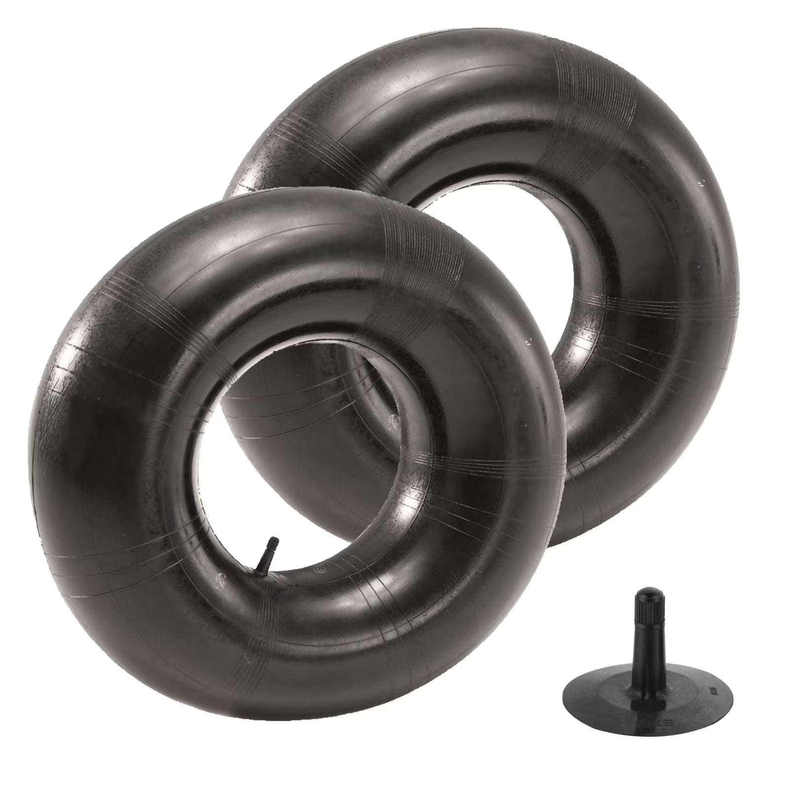 (2) Tire Inner Tubes 15x6x6 TR13 Straight Valve Stem N852055