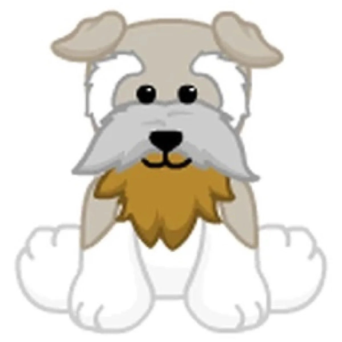Schnauzer Plush G89382