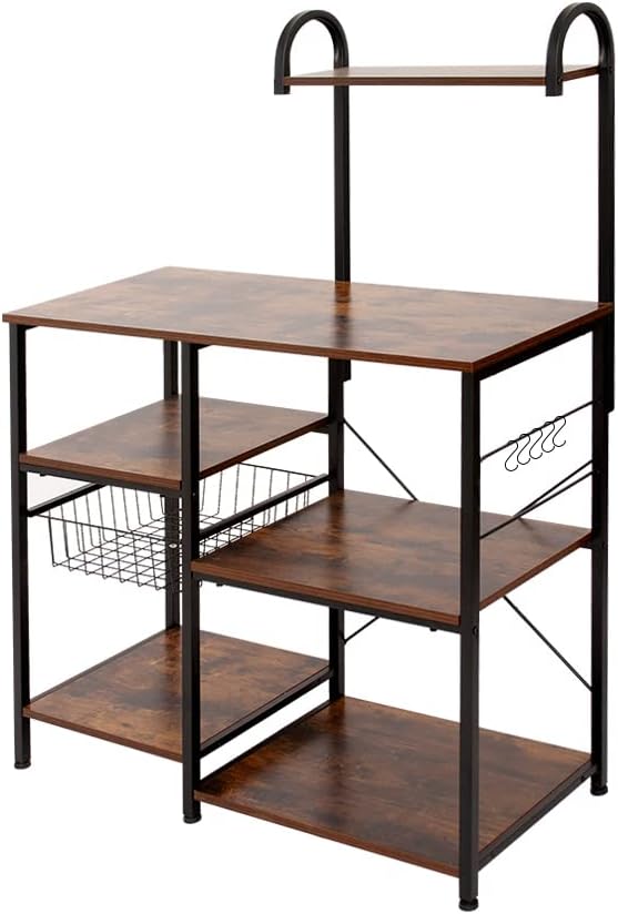 Kitchen Cart with Bottle Holder W335