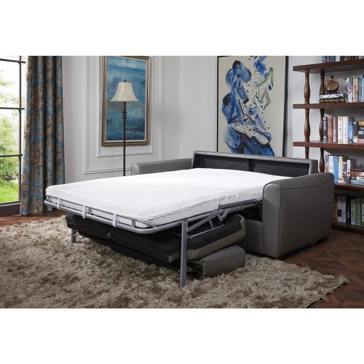 Grey Sofa Bed W497