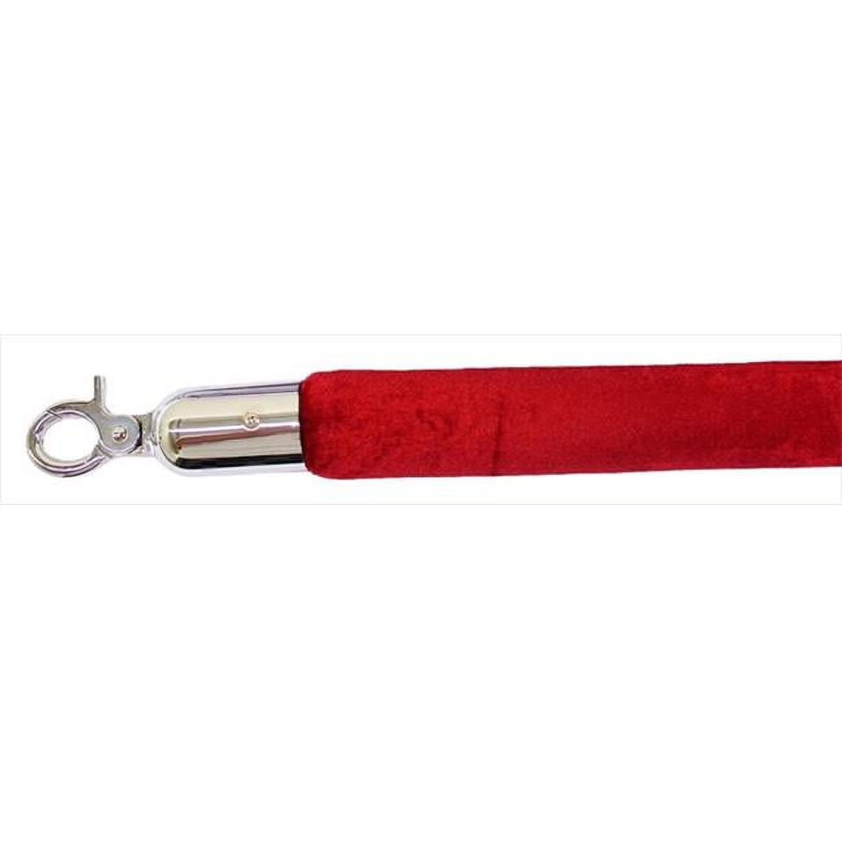 Burgundy Velour Rope with Mirror Closable Hook W588