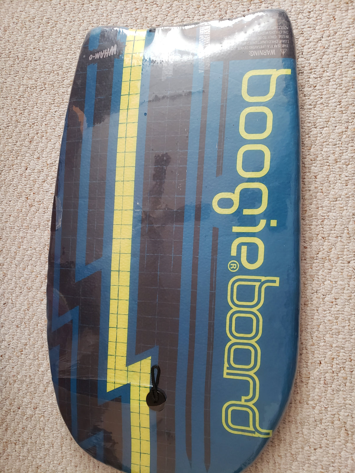 Dark blue/black 33" Fiberclad Bodyboard with Wrist Leash Q470