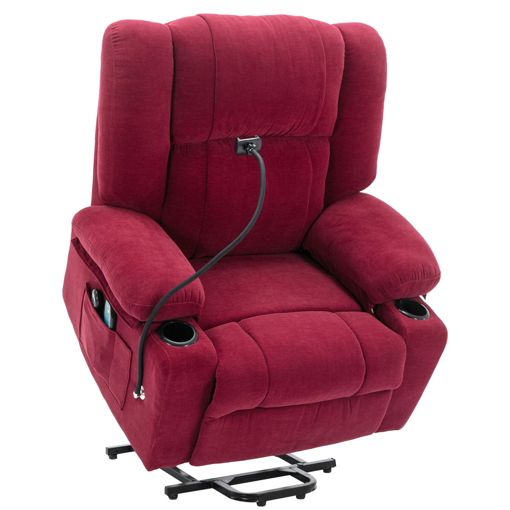 Electric Lift Recliner Massage Chair with Remote Control A433947