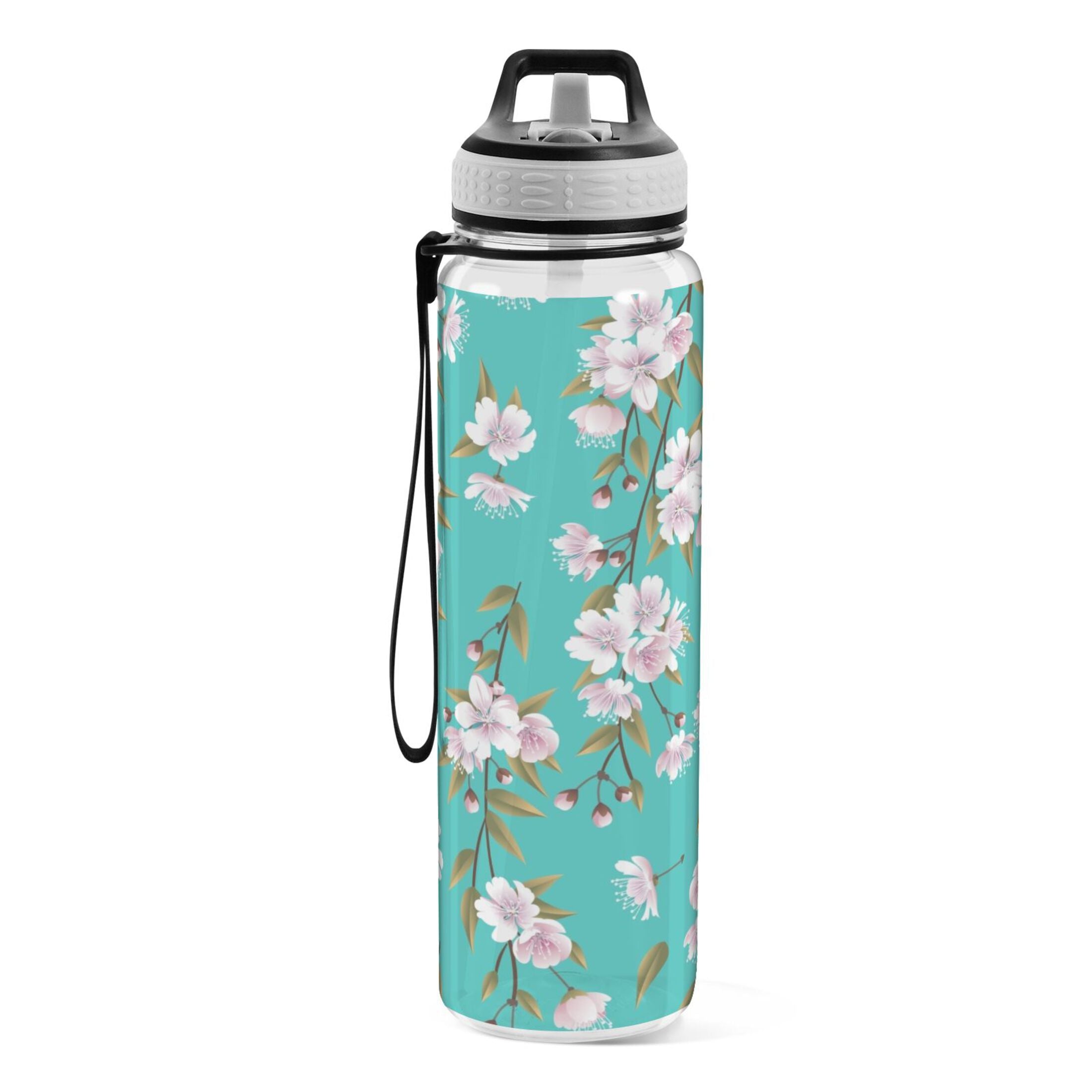 32oz Tritan Leakproof Clear Sports Water Bottle A597